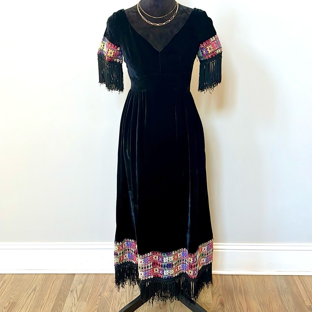 Vintage Velvet Dress